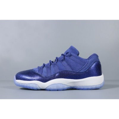 Nike Bayan Air Jordan 11 Low Gs Mavi Basketbol Ayakkabısı Türkiye - 8K56FBLG